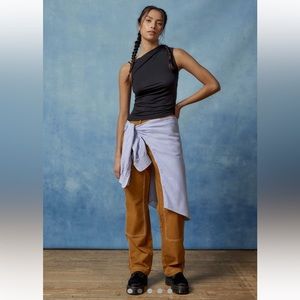 Urban Outfitters BDG Canvas High Waisted Carpenter Pants